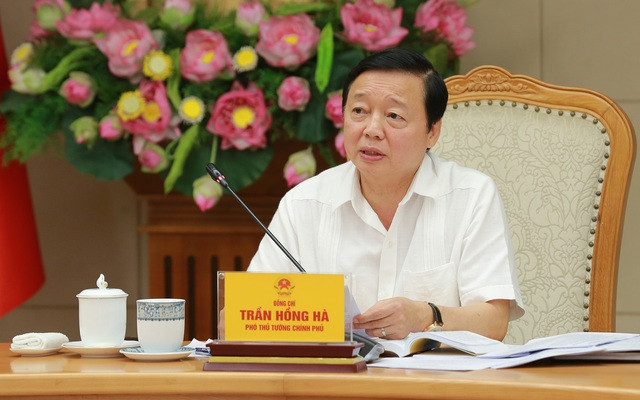 Phó Thủ tướng Trần Hồng Hà. Ảnh: VGP Phó Thủ tướng Trần Hồng Hà. Ảnh: VGP