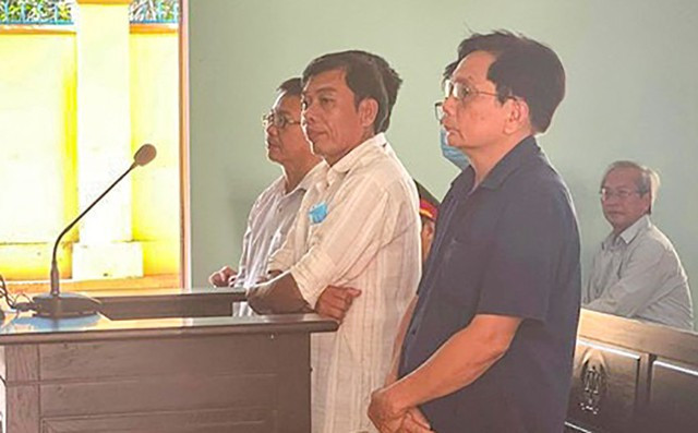 TAND huyện Phù Mỹ mở phiên tòa xét xử sơ thẩm vụ án vào ngày 13-6-2023. TAND huyện Phù Mỹ mở phiên tòa xét xử sơ thẩm vụ án vào ngày 13-6-2023.