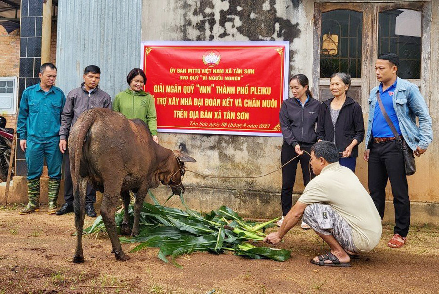 Các mô hình sinh kế được trao đến các đối tượng thụ hưởng kịp thời, phù hợp, đúng mục đích. Ảnh đơn vị cung cấp Các mô hình sinh kế được trao đến các đối tượng thụ hưởng kịp thời, phù hợp, đúng mục đích. Ảnh đơn vị cung cấp