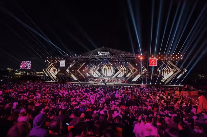 Lễ hội Âm nhạc Quốc tế Hoa Sen SoundFest 2023 lần đầu tiên được tổ chức tại Đà Lạt. (Nguồn: Ban Tổ chức)