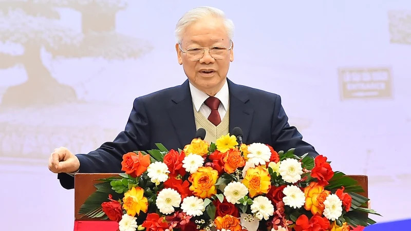 Tổng Bí thư Nguyễn Phú Trọng (ảnh nguồn NDO)