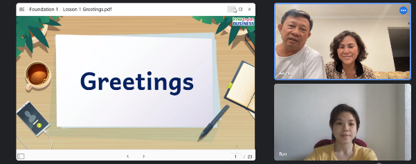 Bài giảng bắt đầu từ những nội dung cơ bản nhất. Ảnh: NVCC Bài giảng bắt đầu từ những nội dung cơ bản nhất. Ảnh: NVCC