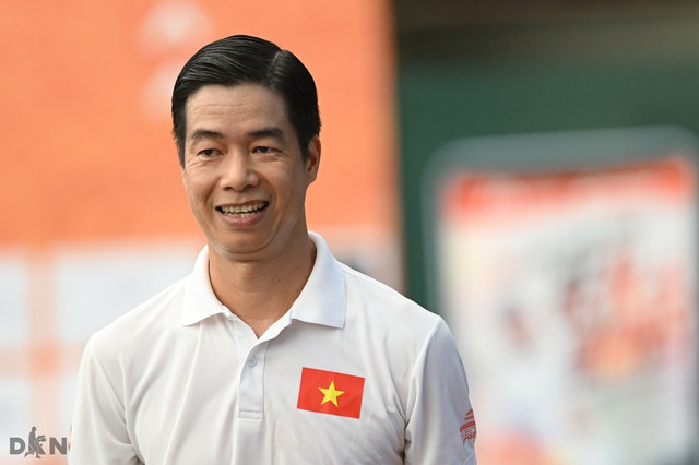 Ông Vũ Thanh Dương của CLB Pickleball And Friends VN. Ảnh: TRUNG HỒ