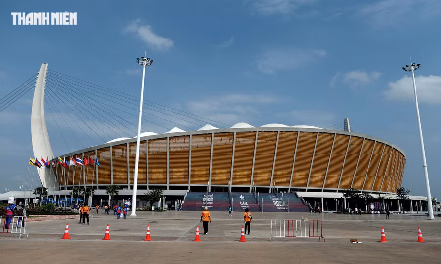 Campuchia đã đầu tư hơn 160 triệu USD cho SVĐ Morodok Techo. Ảnh: NGỌC DƯƠNG