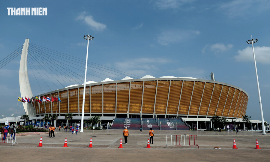 Campuchia đã đầu tư hơn 160 triệu USD cho SVĐ Morodok Techo. Ảnh: NGỌC DƯƠNG