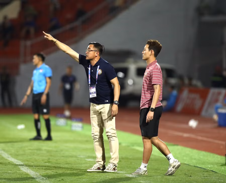 HLV Nguyễn Đức Thắng sẽ thôi dẫn dắt CLB Bình Định HLV Nguyễn Đức Thắng sẽ thôi dẫn dắt CLB Bình Định. Ảnh: Dũng Nguyễn