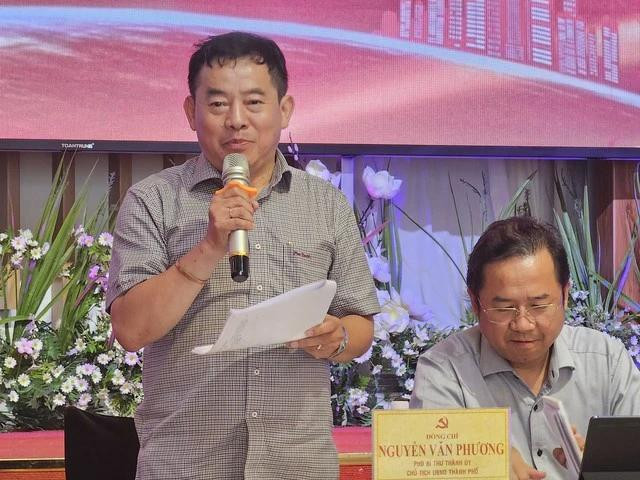 Ông Nguyễn Văn Phương, Chủ tịch UBND TP.Bảo Lộc thông tin về vướng QĐ866