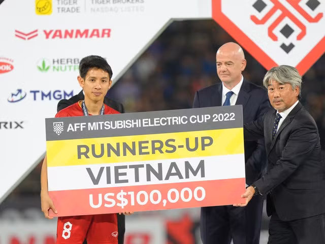 Hùng Dũng tại AFF Cup 2022. Ảnh: VFF Hùng Dũng tại AFF Cup 2022. Ảnh: VFF