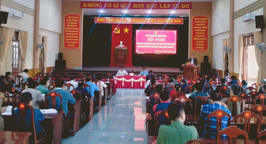 Quang cảnh hội nghị. Ảnh: Hồng Hạnh