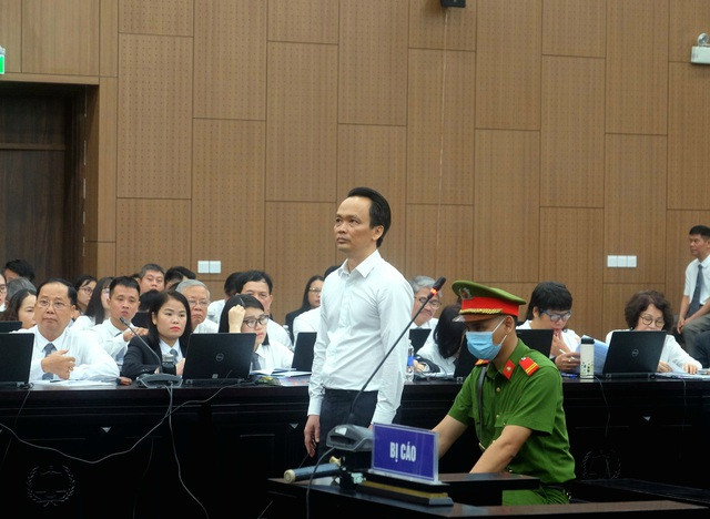 Bị cáo Trịnh Văn Quyết tại phiên tòa Bị cáo Trịnh Văn Quyết tại phiên tòa