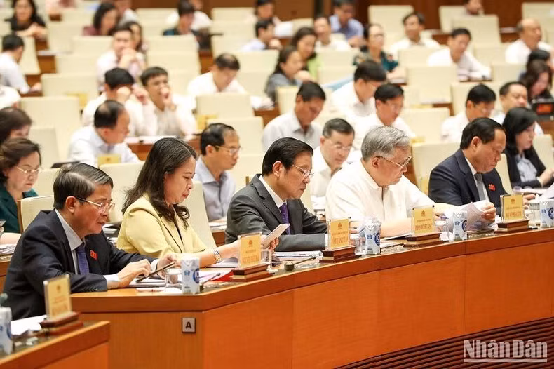 Các đại biểu dự hội nghị. (Ảnh: DUY LINH)