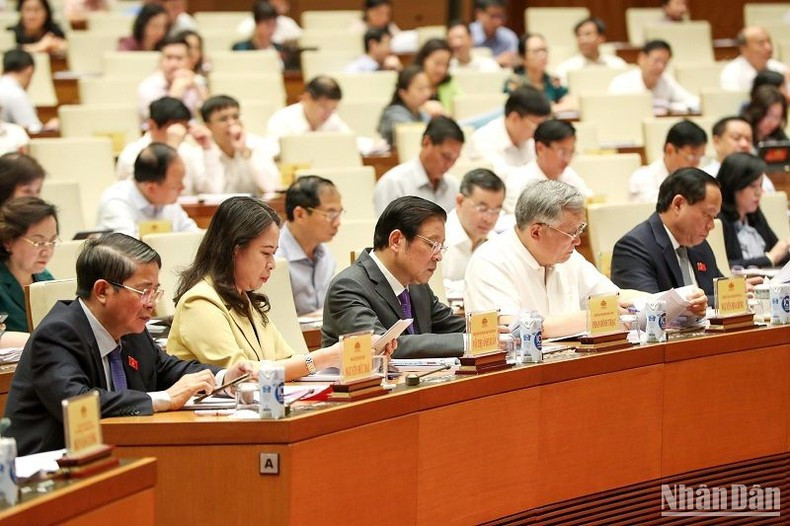 Các đại biểu dự hội nghị. (Ảnh: DUY LINH)