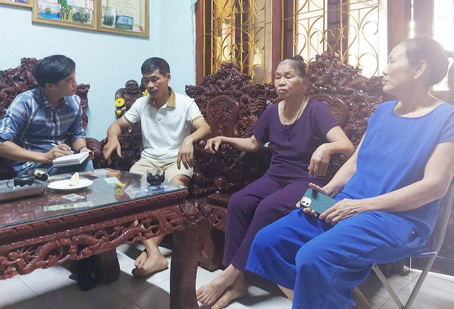 Người dân tố cáo vợ chồng ông Lê Xuân Bài vay mượn nhiều tỷ đồng nhưng không trả nợ đúng hẹn. Ảnh: T.D