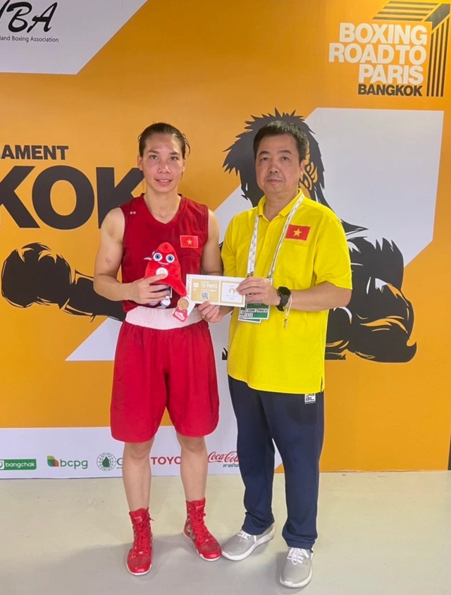 Hà Thị Linh và tấm vé đến Olympic Paris. Hà Thị Linh và tấm vé đến Olympic Paris.