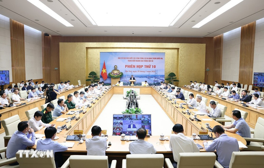 Phiên họp lần thứ 10 của Ban Chỉ đạo.(Ảnh: Dương Giang/TTXVN) Phiên họp lần thứ 10 của Ban Chỉ đạo.(Ảnh: Dương Giang/TTXVN)