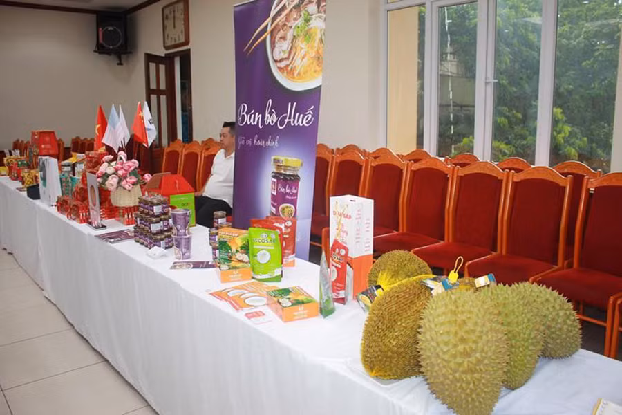 Các sản phẩm chờ xếp hạng OCOP 5 sao (ảnh nguồn vneconomy.vn)