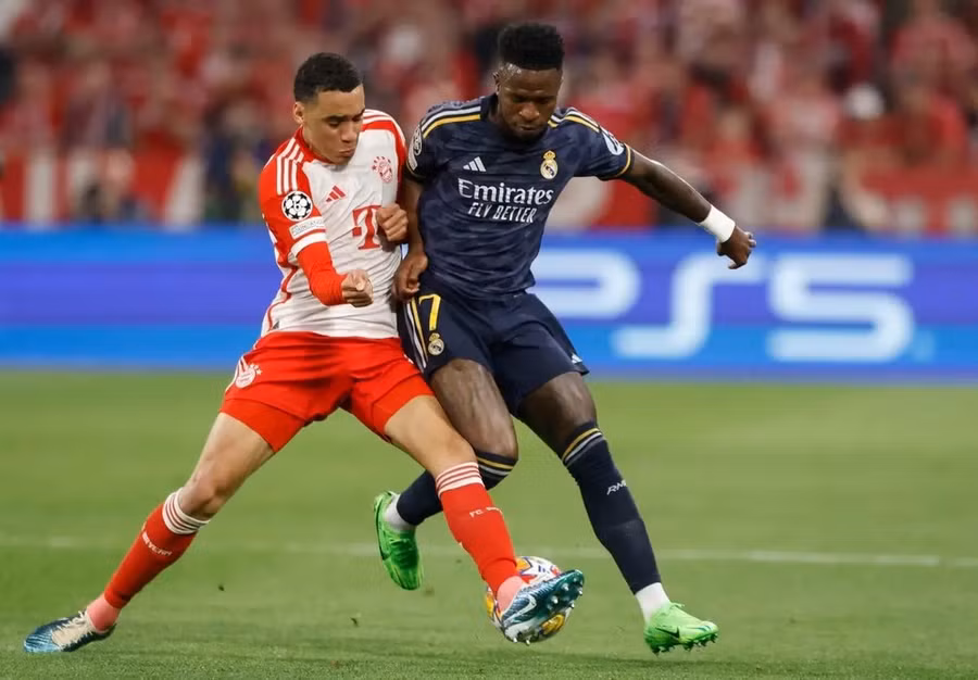 Bayern và Real hòa kịch tính ở lượt đi bán kết Champions League. (Nguồn: Getty Images)