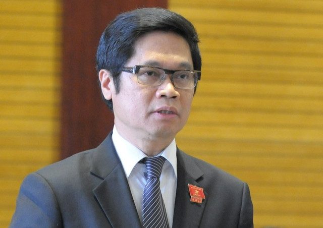 Ông Vũ Tiến Lộc trong một lần phát biểu tại Quốc hội