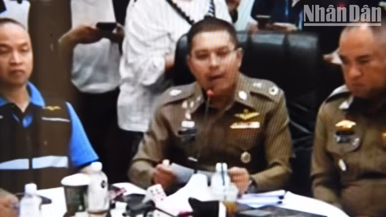 Cảnh sát Thái Lan tuyên bố cái chết của 6 người Việt Nam là do bị đầu độc cyanua. (Ảnh: CHỤP MÀN HÌNH)