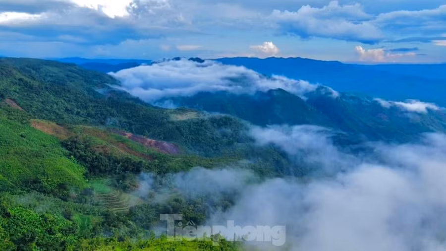 Đây cũng là địa điểm lý tưởng để săn mây chẳng kém gì Y Tý ở Lào Cai. Ảnh: GREENCAMP.