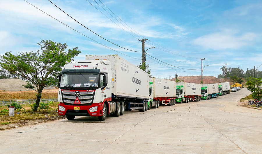 THILOGI vận chuyển nông sản từ nông trường Lào qua cửa khẩu quốc tế Nam Giang, Quảng Nam. THILOGI vận chuyển nông sản từ nông trường Lào qua cửa khẩu quốc tế Nam Giang, Quảng Nam.