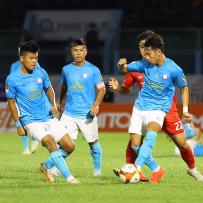 Nhiều cầu thủ Khánh Hòa có ý định không thi đấu ở vòng 23 vào ngày 15-6. (Ảnh: VPF)