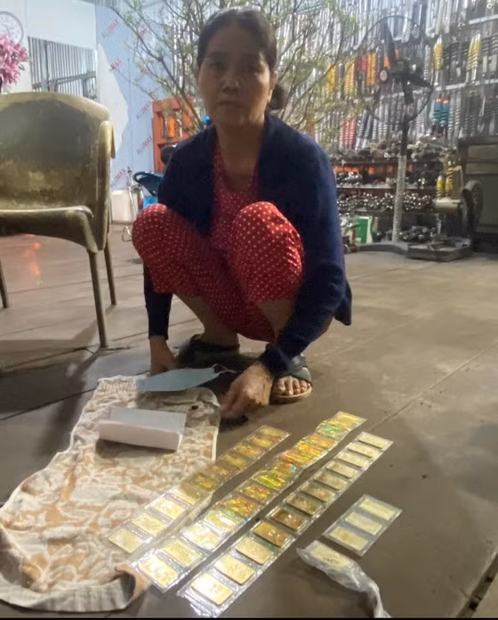 Nghi phạm cùng tang vật