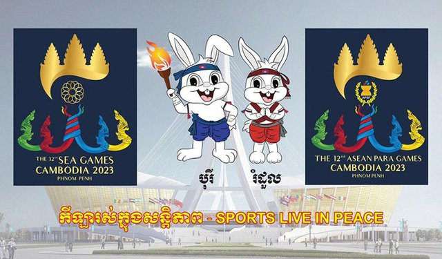 Biểu trưng, linh vật, khẩu hiệu của SEA Games 32 và ASEAN Para Games 12. Biểu trưng, linh vật, khẩu hiệu của SEA Games 32 và ASEAN Para Games 12.
