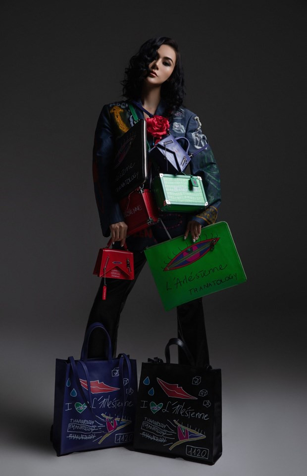 Loạt sản phẩm của bộ sưu tập Thanatology.