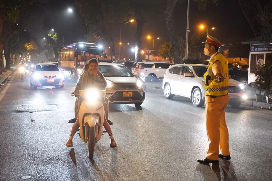 Trong 3 ngày nghỉ vừa qua, có hơn 7.500 tài xế vi phạm nồng độ cồn.