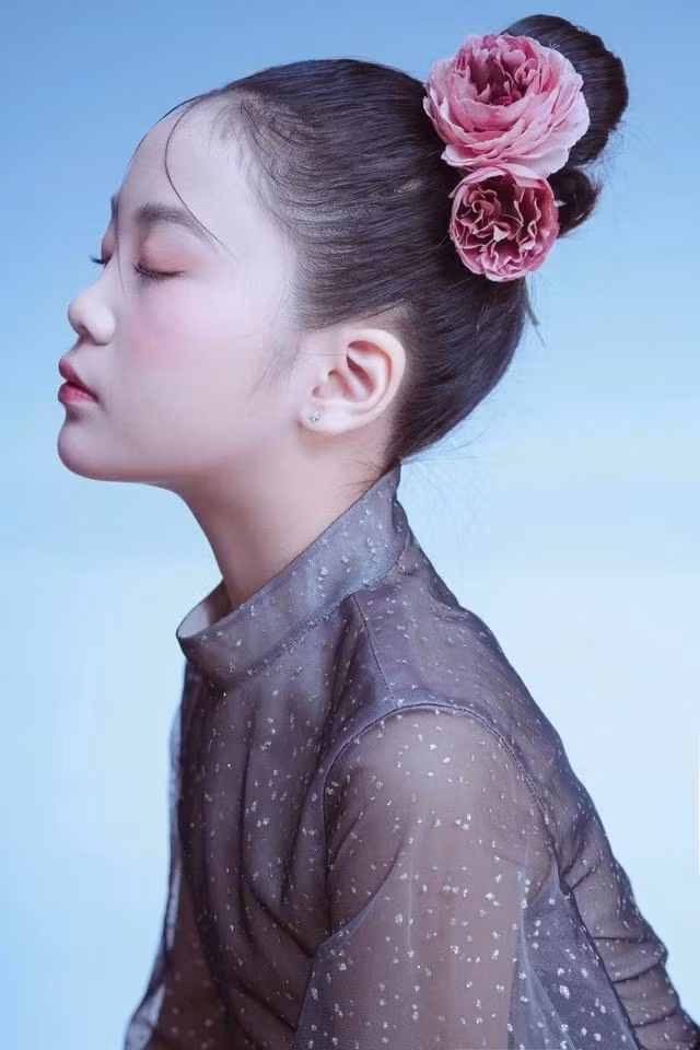 Trở thành vedette của tuần lễ thời trang với An An không chỉ là tự hào mà còn là trọng trách. ẢNH: EUNOIA BY AN