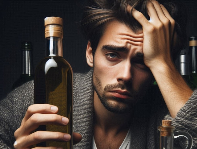 Các chuyên gia cho rằng cần &quot;tiếp cận với thái độ hoài nghi&quot; đối với các mẹo giúp uống rượu không say - Minh họa AI: Anh Thư