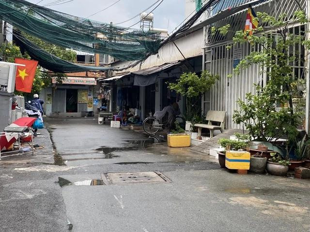 Dãy trọ nơi xảy ra vụ việc. Ảnh: TD