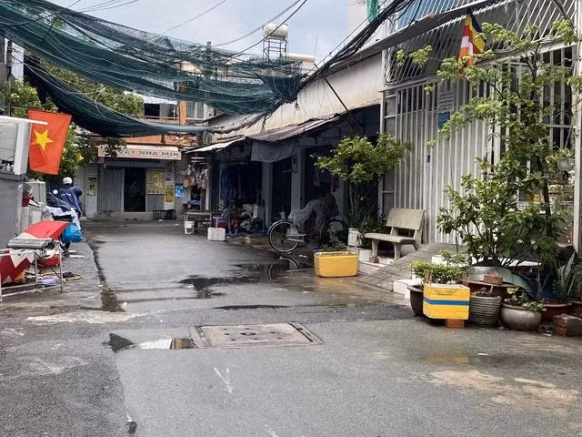 Dãy trọ nơi xảy ra vụ việc. Ảnh: TD