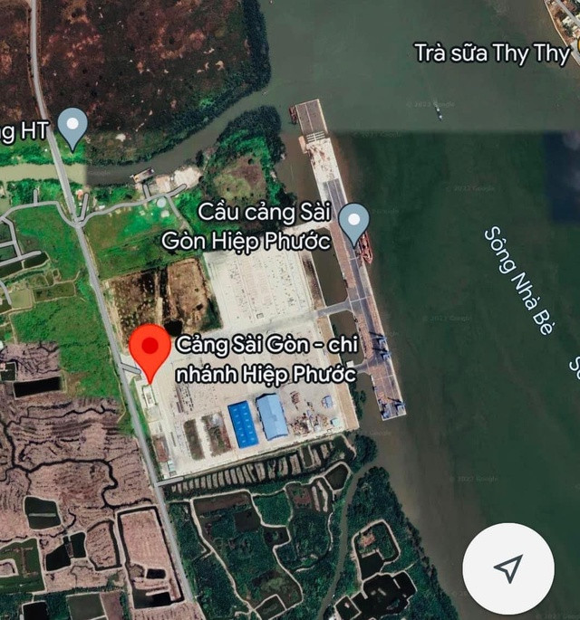 Cầu tàu tại TP HCM được khai thác tại cảng Sài Gòn - Hiệp Phước