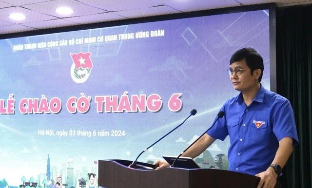 Anh Bùi Quang Huy phát biểu tại chương trình. Anh Bùi Quang Huy phát biểu tại chương trình.