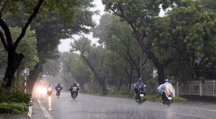 Nhiều nơi đã đón những cơn mưa rào. Ảnh minh họa