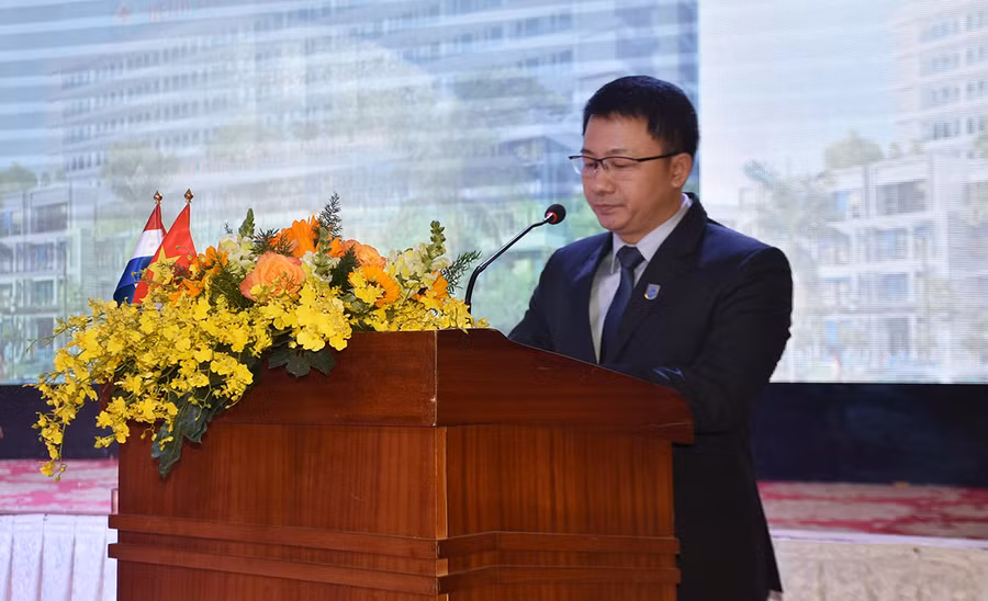 Ông Vũ Đức Nhất-Tổng Giám đốc tập đoàn Philips Việt Nam phát biểu tại lễ ký kết. Ảnh: Hà Phương Ông Vũ Đức Nhất-Tổng Giám đốc tập đoàn Philips Việt Nam phát biểu tại lễ ký kết. Ảnh: Hà Phương