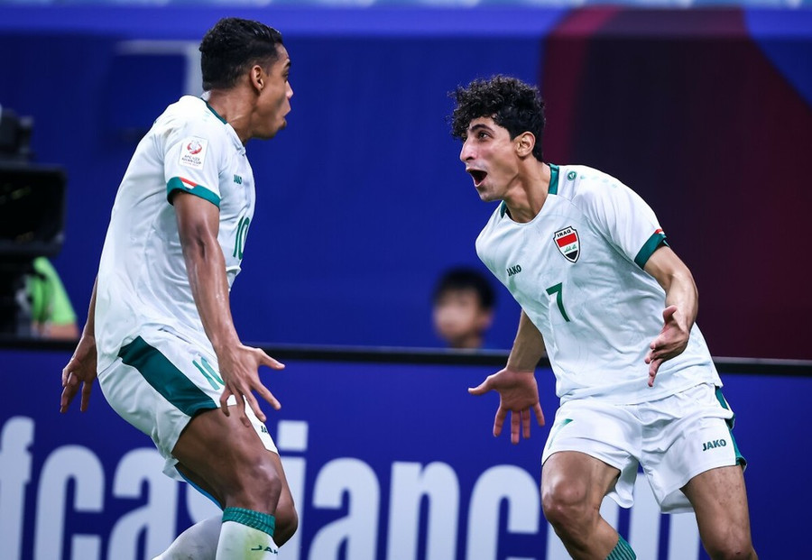 Iraq là đội cuối cùng giành vé vào bán kết U23 châu Á 2024. (Nguồn: AFC) Iraq là đội cuối cùng giành vé vào bán kết U23 châu Á 2024. (Nguồn: AFC)