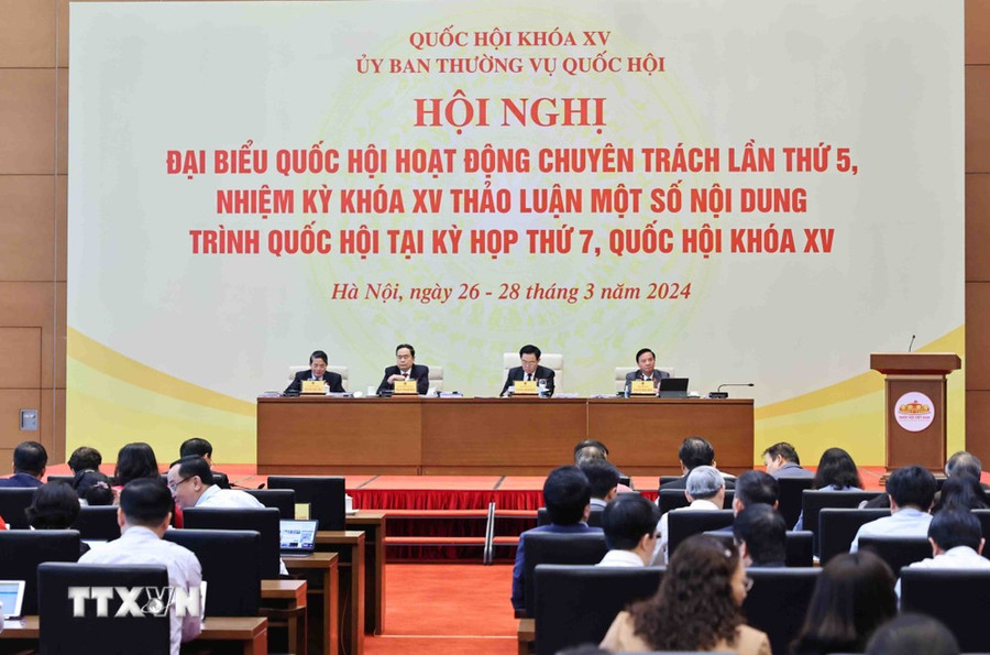 Quang cảnh hội nghị. (Ảnh: Minh Đức/TTXVN) Quang cảnh hội nghị. (Ảnh: Minh Đức/TTXVN)