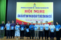 Chuyển giao 2.426 đoàn viên công đoàn về Liên đoàn Lao động tỉnh Gia Lai