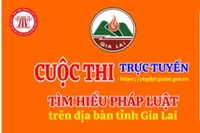 Thi trực tuyến “Tìm hiểu pháp luật trên địa bàn tỉnh Gia Lai” năm 2025
