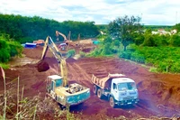 Gia Lai hướng dẫn khai thác khoáng sản làm vật liệu san lấp, thu hồi khoáng sản từ dự án cải tạo đất nông nghiệp