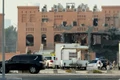 Tòa nhà bị hư hại sau cuộc tấn công của Israel nhằm vào các nhà lãnh đạo Hamas ở Qatar. Ảnh: Reuters