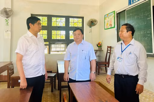 Phó Chủ tịch UBND tỉnh Lâm Hải Giang kiểm tra công tác chuẩn bị kỳ thi tốt nghiệp THPT năm 2026