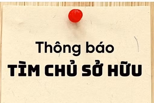 Công an Gia Lai thông báo truy tìm chủ sở hữu liên quan vụ trộm cắp tài sản tại phường Tam Quan