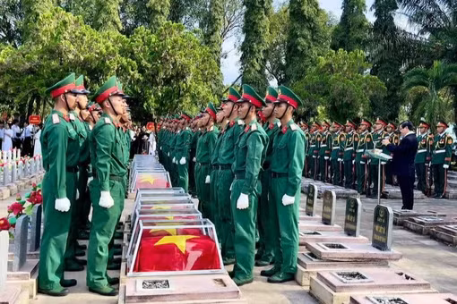 Tìm kiếm, quy tập khoảng 7.000 hài cốt liệt sĩ trong chiến dịch 500 ngày đêm
