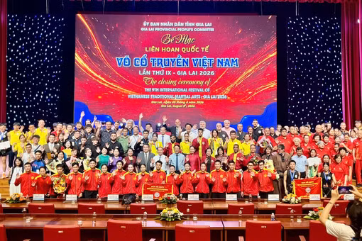 Bế mạc Liên hoan quốc tế võ cổ truyền Việt Nam lần thứ IX - Gia Lai 2026