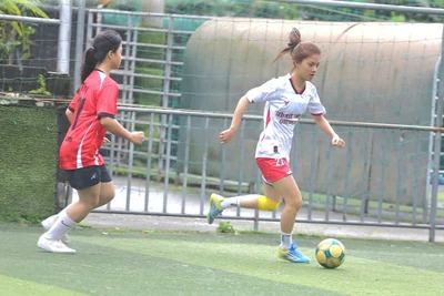 Quỳnh Như FC vô địch giải bóng đá nữ tứ hùng mở rộng