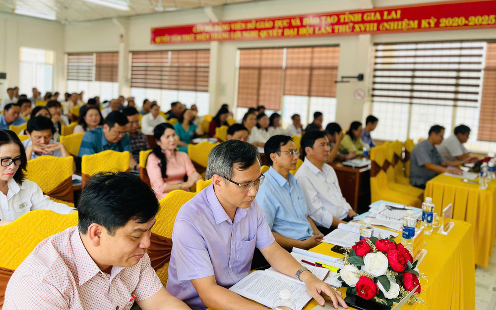 Đại biểu tham gia hội nghị. Ảnh: T.D dai-bieu-tham-gia-hoi-nghi.jpg